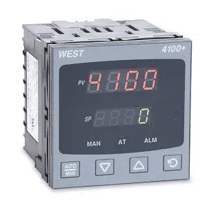 CONTROLADOR DE TEMPERATURA E PROCESSOS WEST 4100 P4100+