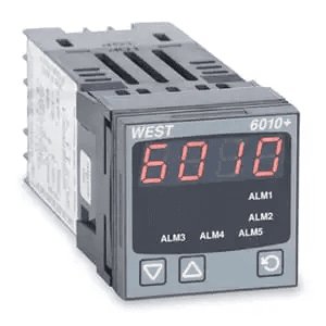 INDICADOR DE TEMPERATURA E PROCESSOS WEST 6010+ P6010+
